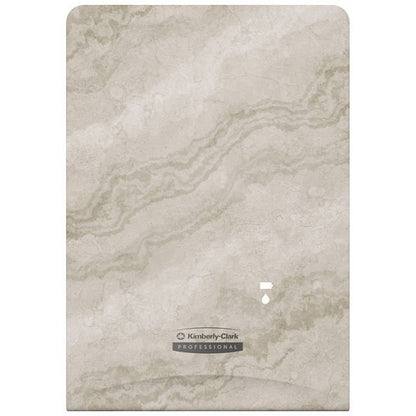 Kimberly Clark Icon Faceplate for Auto Soap and Sanitiser Dispenser Warm Marble