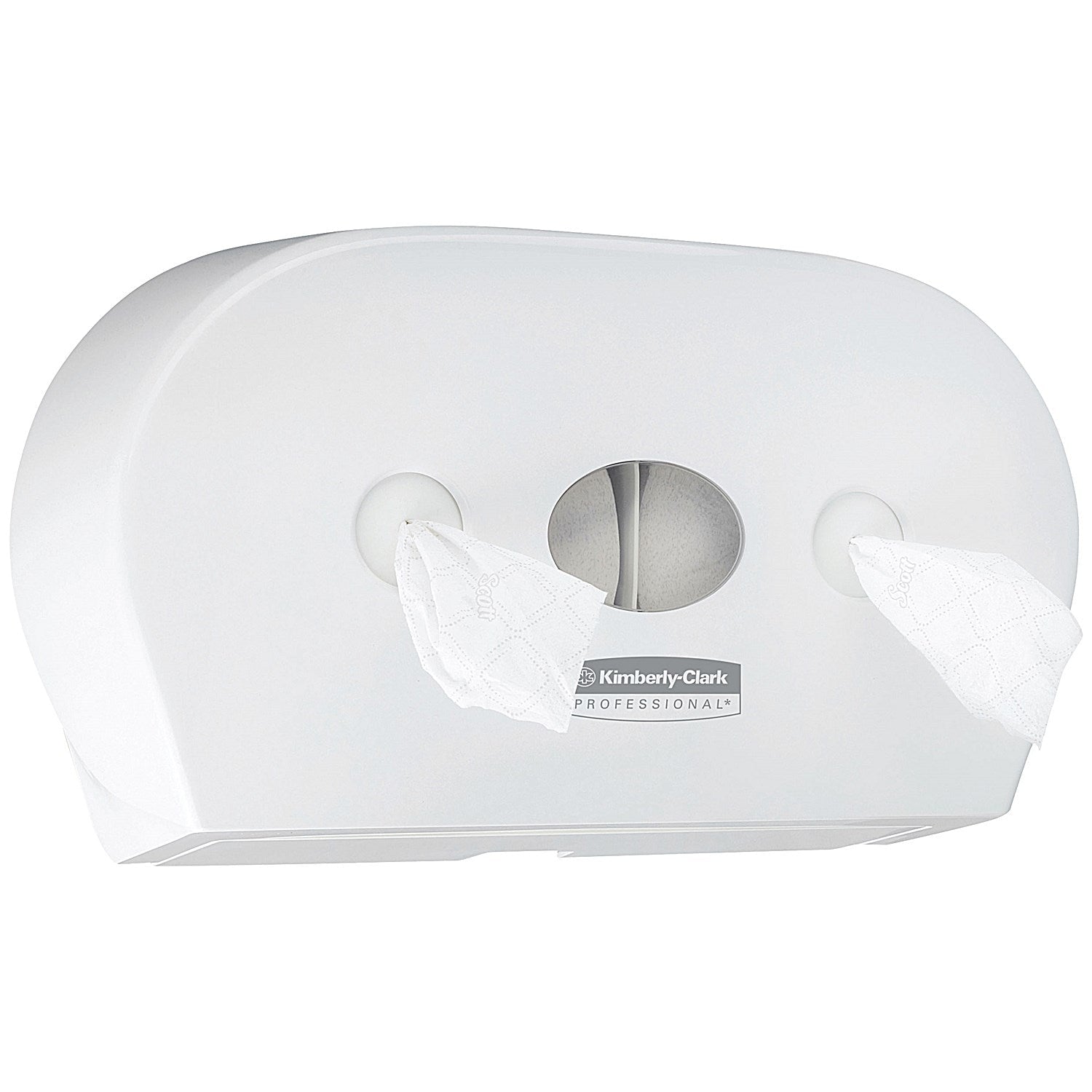 Kimberley Clark Aquarius Mini Twin Centrefeed Toilet Tissue Dispenser, White Easy2Order : KC42012