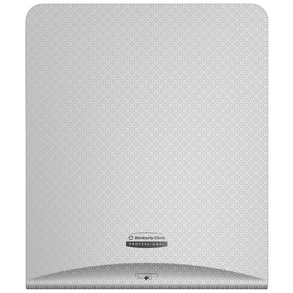 Kimberly Clark Icon Faceplate For Automatic Rolled Hand Towel Dispenser, Silver Mosaic