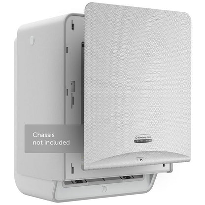 Kimberly Clark Icon Faceplate For Automatic Rolled Hand Towel Dispenser, Silver Mosaic