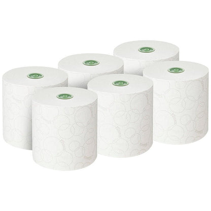Kleenex 2-Ply Hand Towels Rolled E-Roll Large White (Pack of 6) 6782