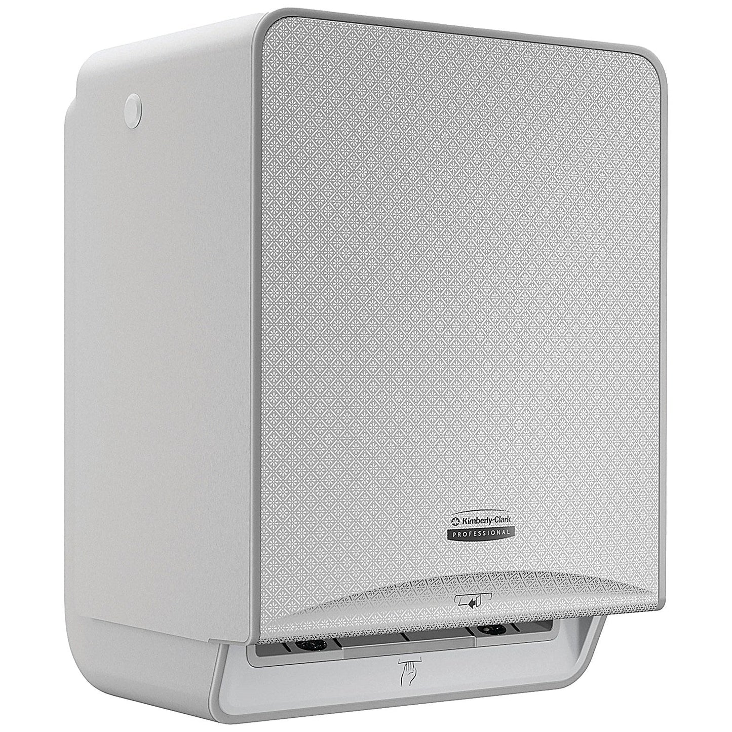 Kimberly Clark Icon Automatic Rolled Hand Towel Dispenser Silver Mosaic Faceplate