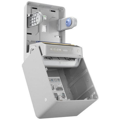 Kimberly Clark Icon Automatic Rolled Hand Towel Dispenser Silver Mosaic Faceplate