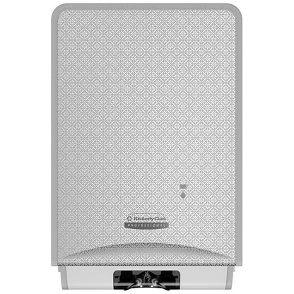 Kimberly Clark Icon Auto Soap and Sanitiser Dispenser, Silver Mosaic Faceplate