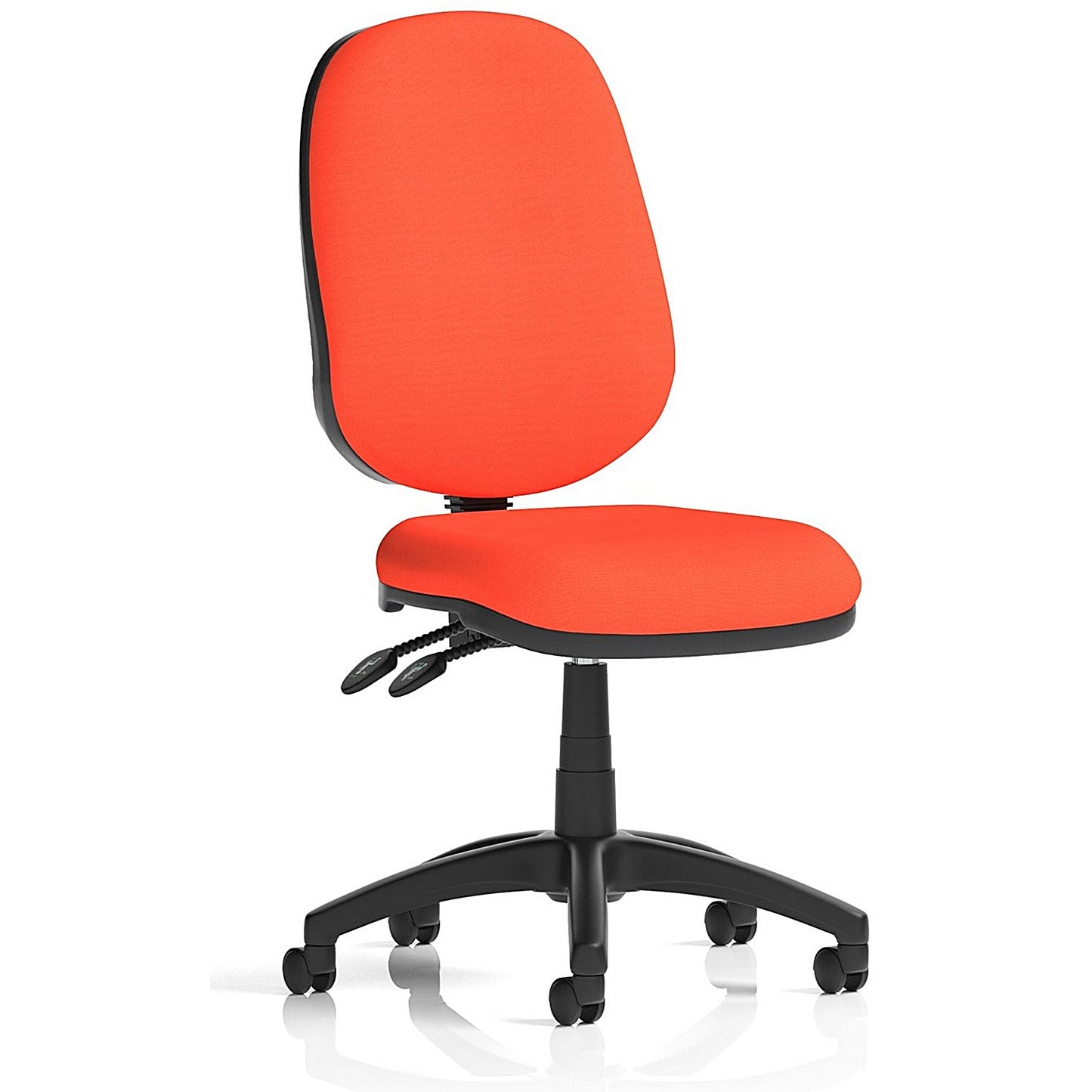 Eclipse Plus II Operator Chair, Tabasco Orange