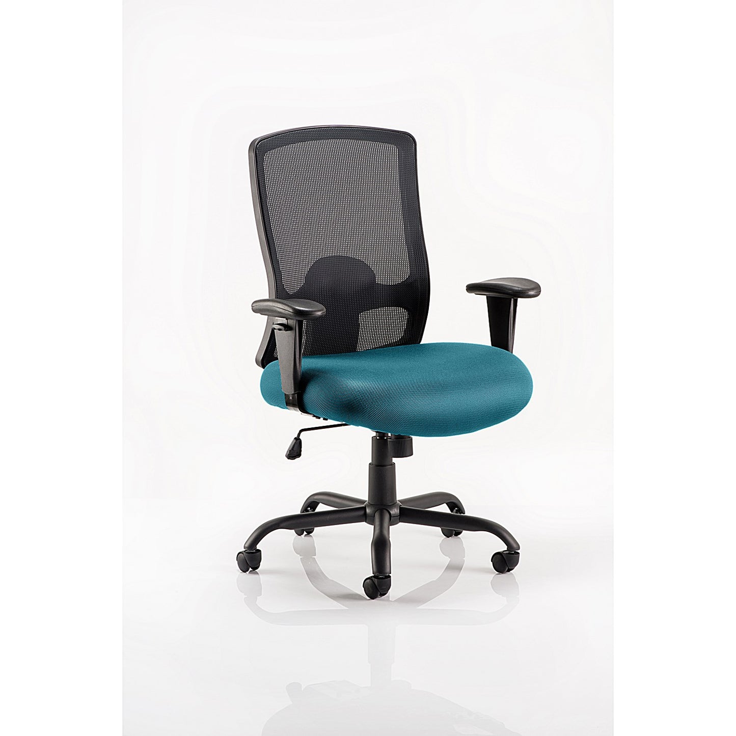 Portland HD Operator Mesh Back Chair, Height Adjustable Arms, Maringa Teal