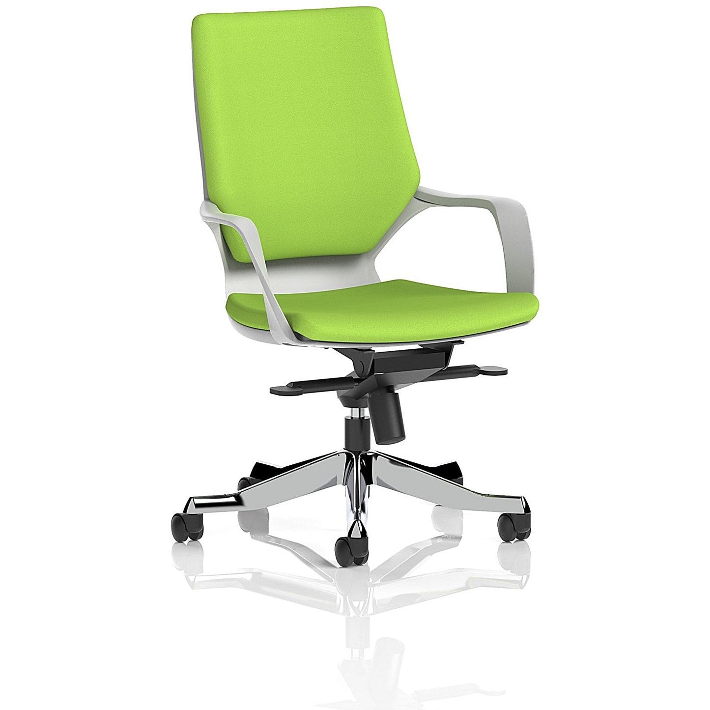 Xenon Medium Back Executive Chair, Fixed Height Arms, Myrrh Green Easy2Order : KCUP0610