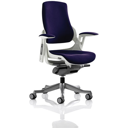Zure Executive Chair, Height Adjustable Arms, Tansy Purple