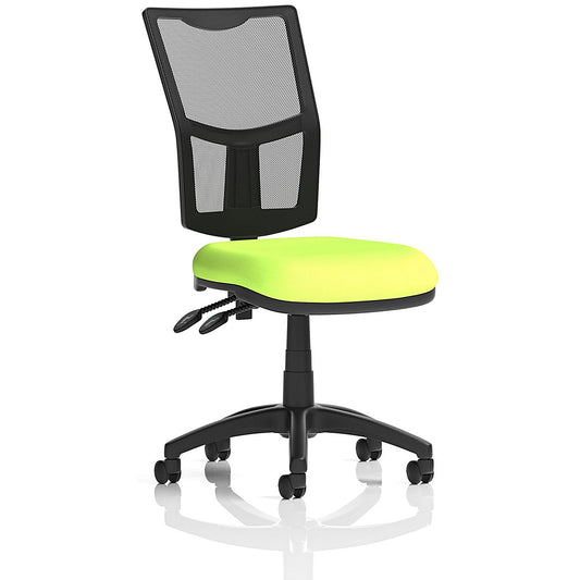 Eclipse Plus II Mesh Back Operator Chair, Myrrh Green