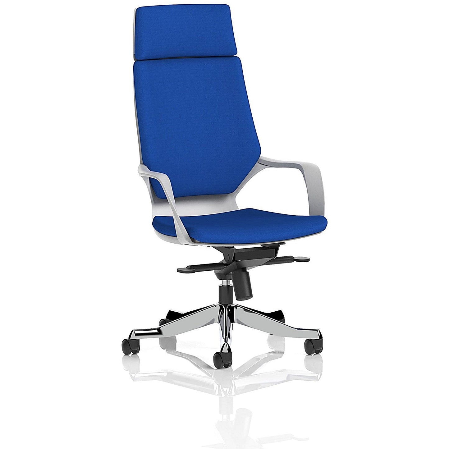 Xenon High Back Executive Chair, Headrest, Fixed Height Arms, Stevia Blue Easy2Order : KCUP1180