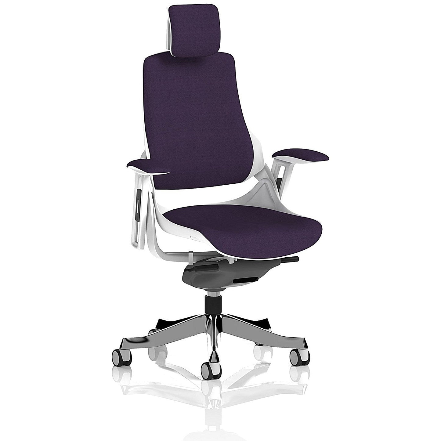 Zure Executive Chair, Headrest, Height Adjustable Arms, Tansy Purple Easy2Order : KCUP1287
