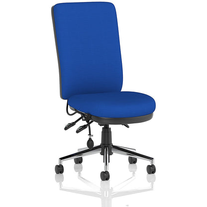 Chiro High Back Operator Chair, Stevia Blue