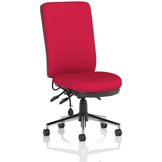Chiro High Back Operator Chair, Bergamot Cherry