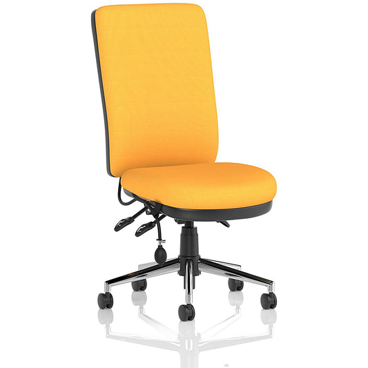 Chiro High Back Operator Chair, Senna Yellow