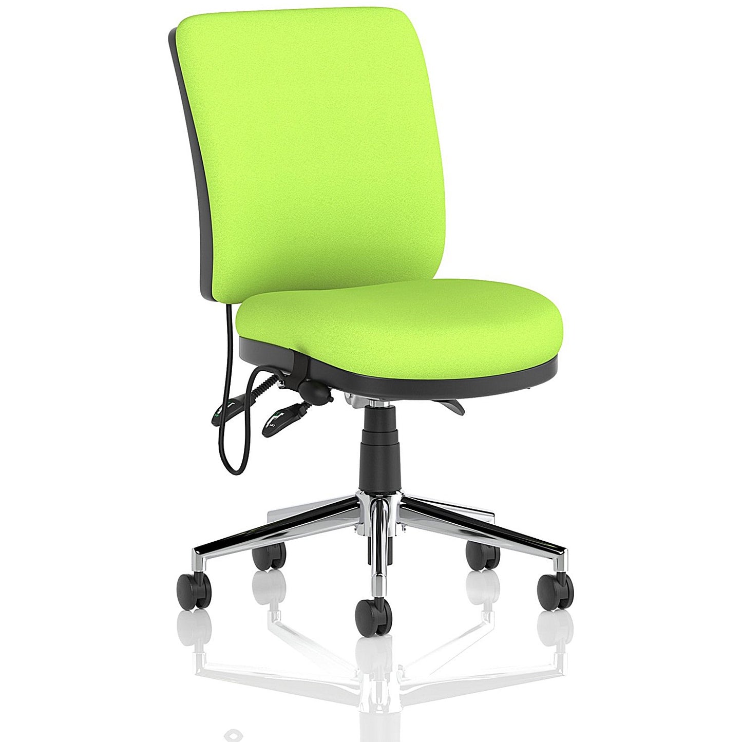 Chiro Medium Back Operator Chair, Myrrh Green