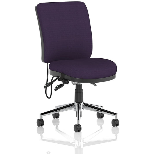 Chiro Medium Back Operator Chair, Tansy Purple