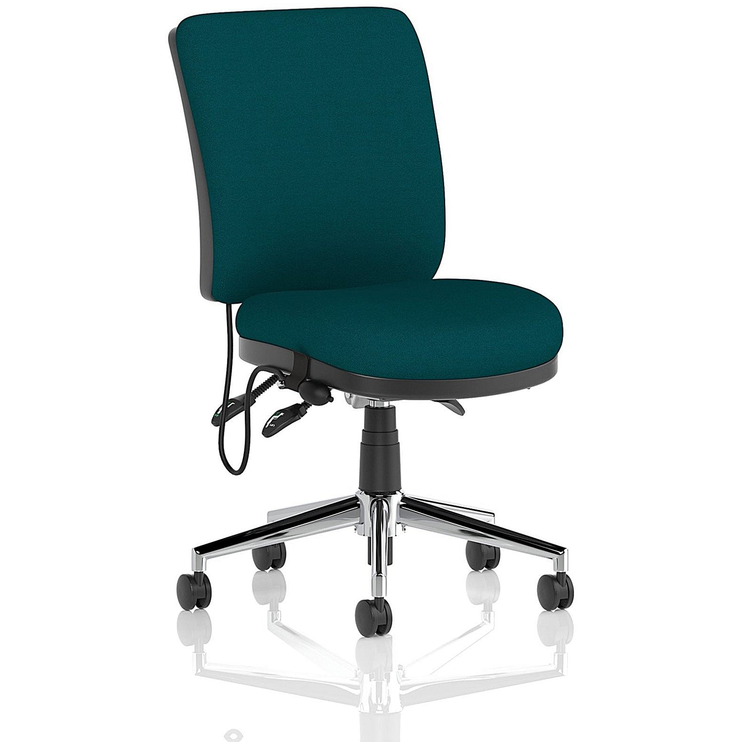 Chiro Medium Back Operator Chair, Maringa Teal