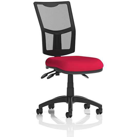 Eclipse Plus III Mesh Back Operator Chair, Bergamot Cherry