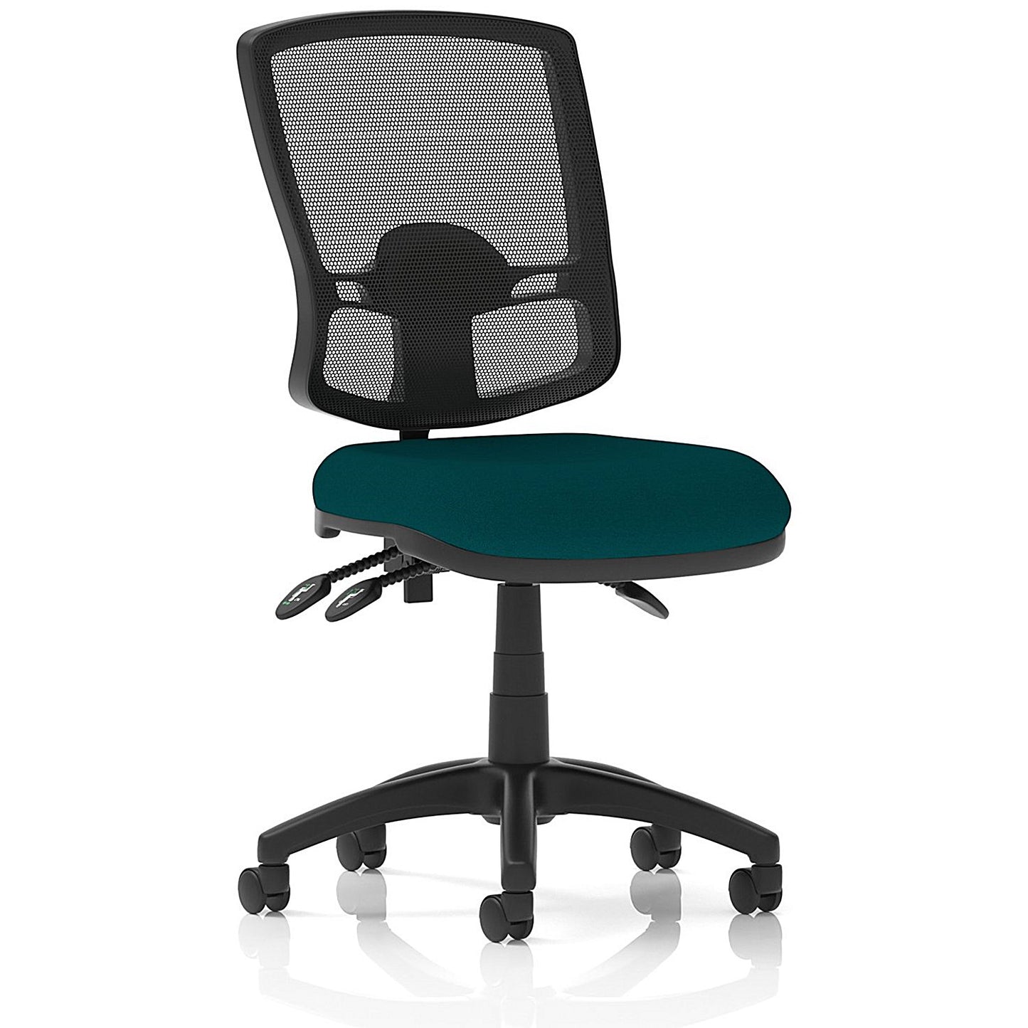 Eclipse Plus III Deluxe Mesh Back Operator Chair, Maringa Teal