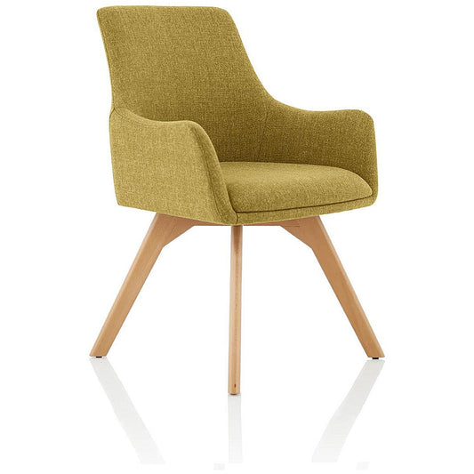 Carmen Bespoke Fabric Wooden Leg Chair, Spark Easy2Order : KCUP1946