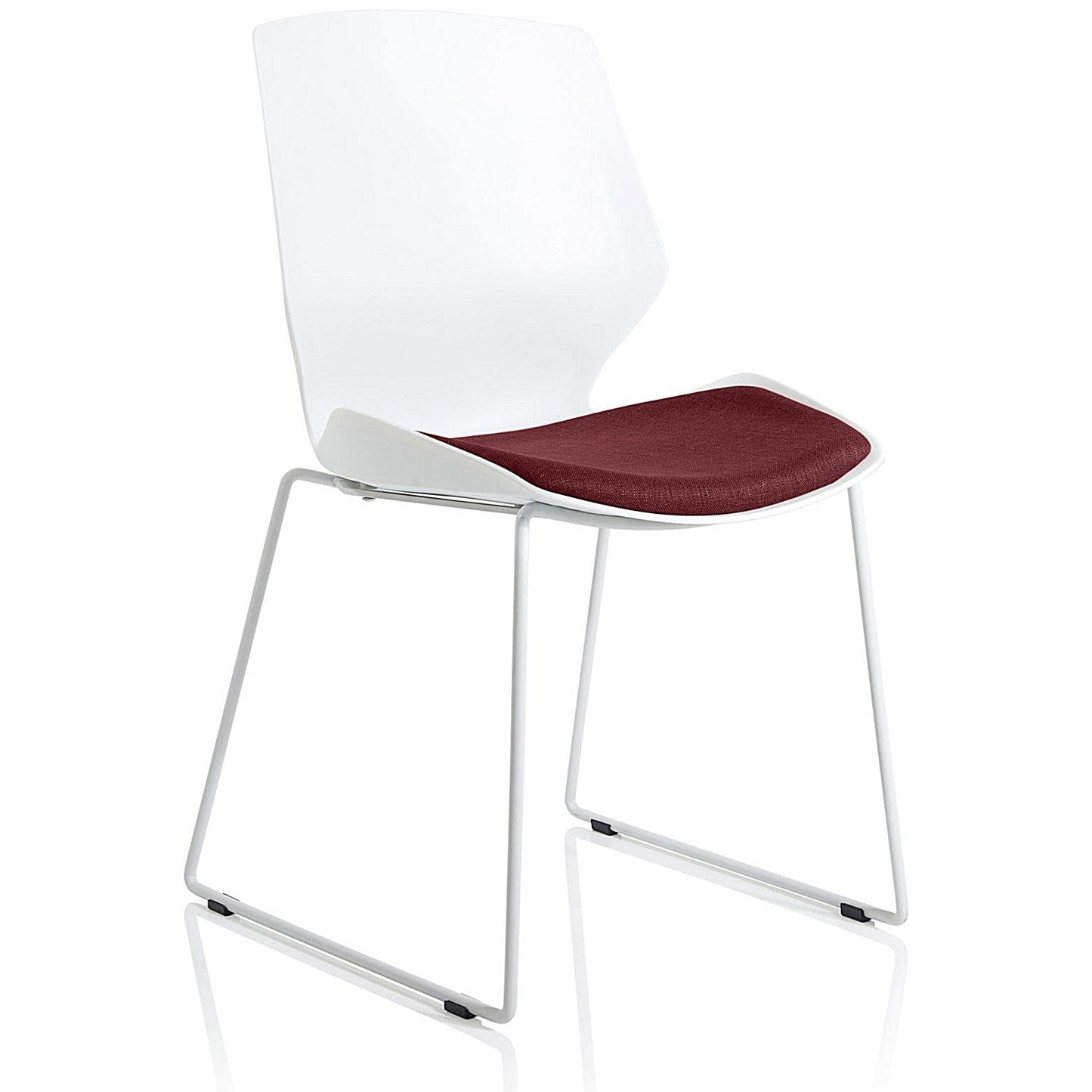 Florence Sled Visitor Chair, Ginseng Chilli Easy2Order : KCUP2042