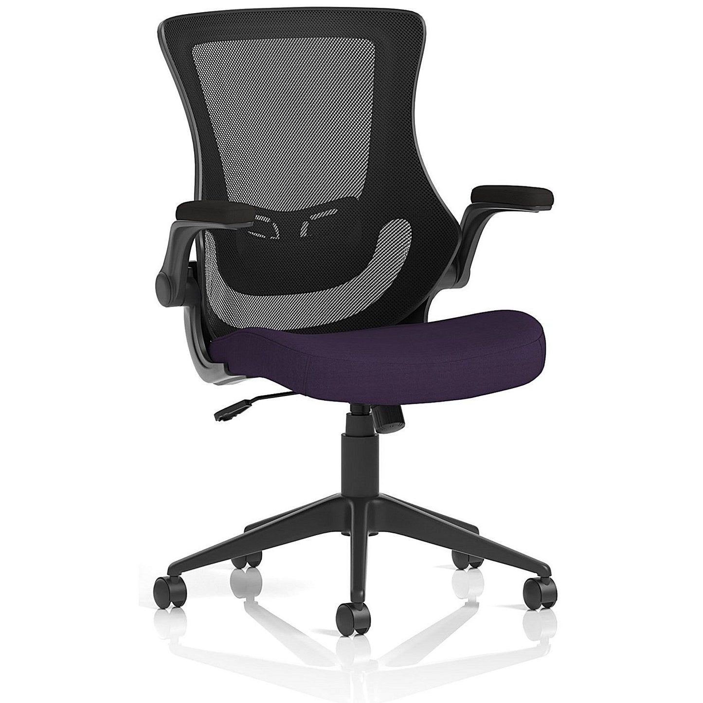 Orbit Mesh Back Operator Chair, Folding Arms, Tansy Purple Easy2Order : KCUP2144