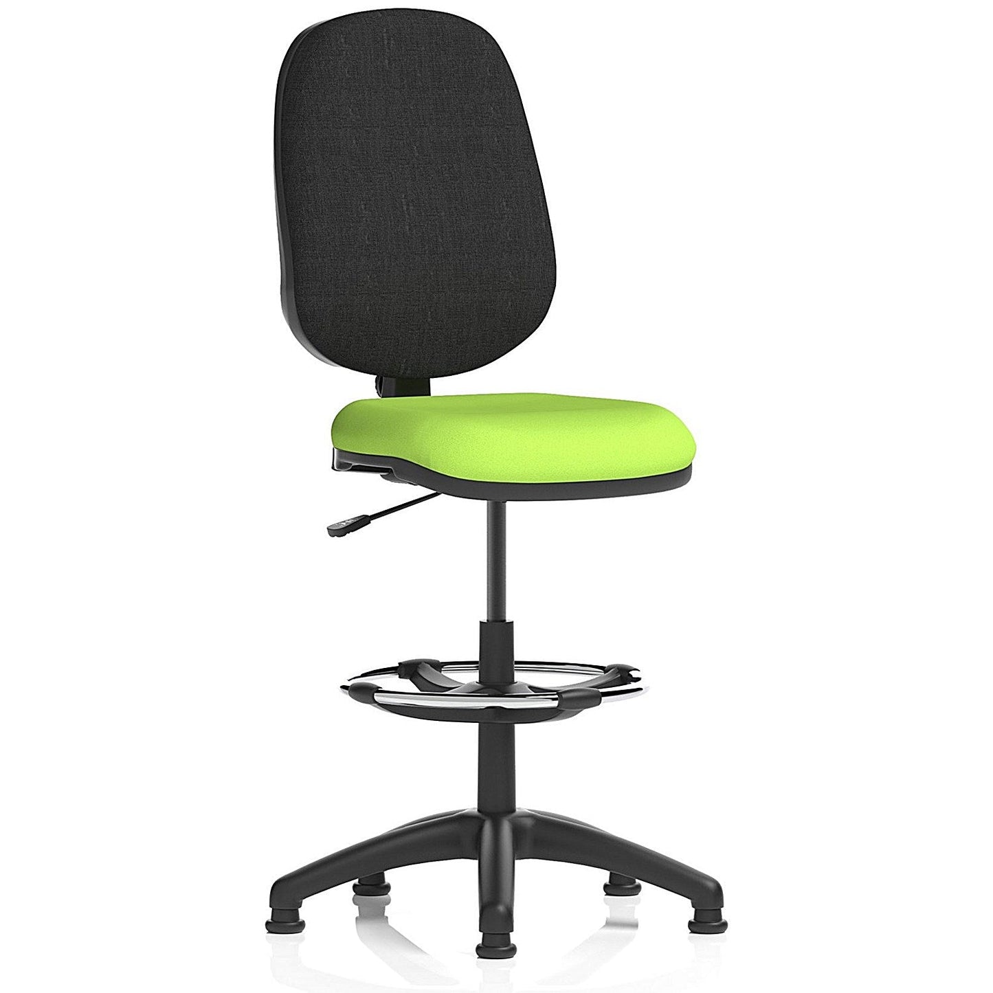 Eclipse Plus I High Rise Black Back Operator Chair, Myrrh Green Easy2Order : KCUP2164