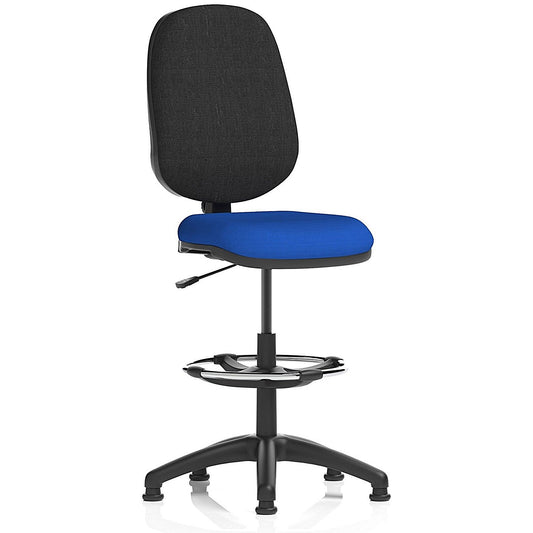 Eclipse Plus I High Rise Black Back Operator Chair, Stevia Blue Easy2Order : KCUP2166