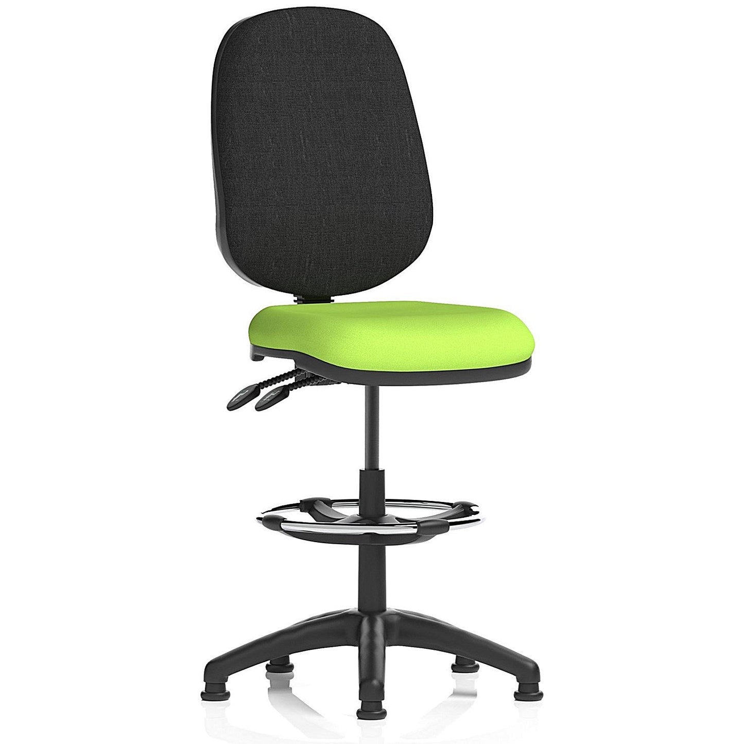Eclipse Plus II High Rise Black Back Operator Chair, Myrrh Green Easy2Order : KCUP2204