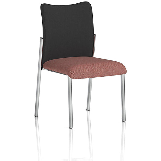 Academy Black Back Visitor Chair, Rivet Forge Easy2Order : KCUP2345