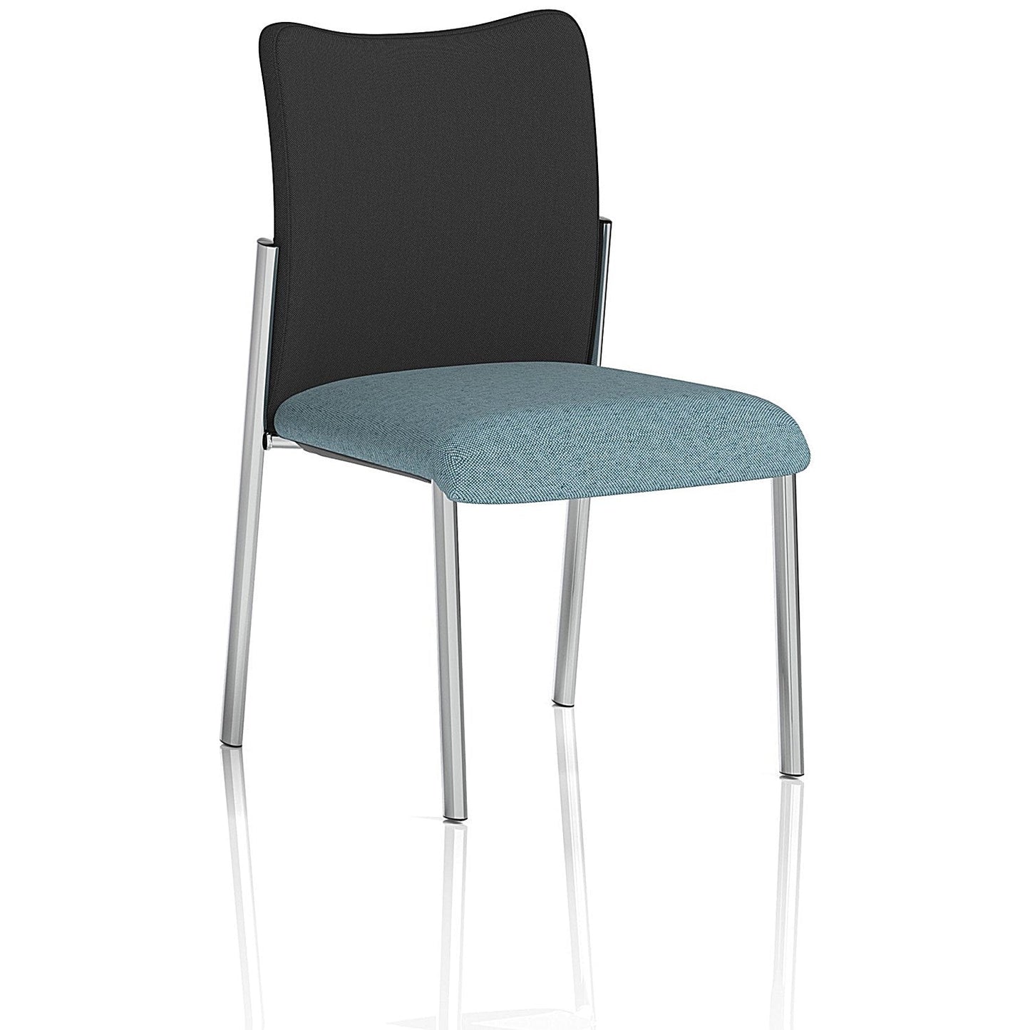 Academy Black Back Visitor Chair, Rivet Quench Easy2Order : KCUP2347