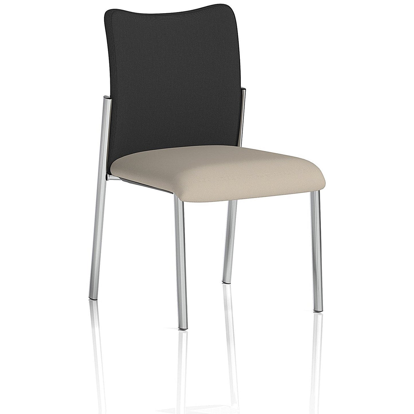 Academy Black Back Visitor Chair, Quest Salt Easy2Order : KCUP2353