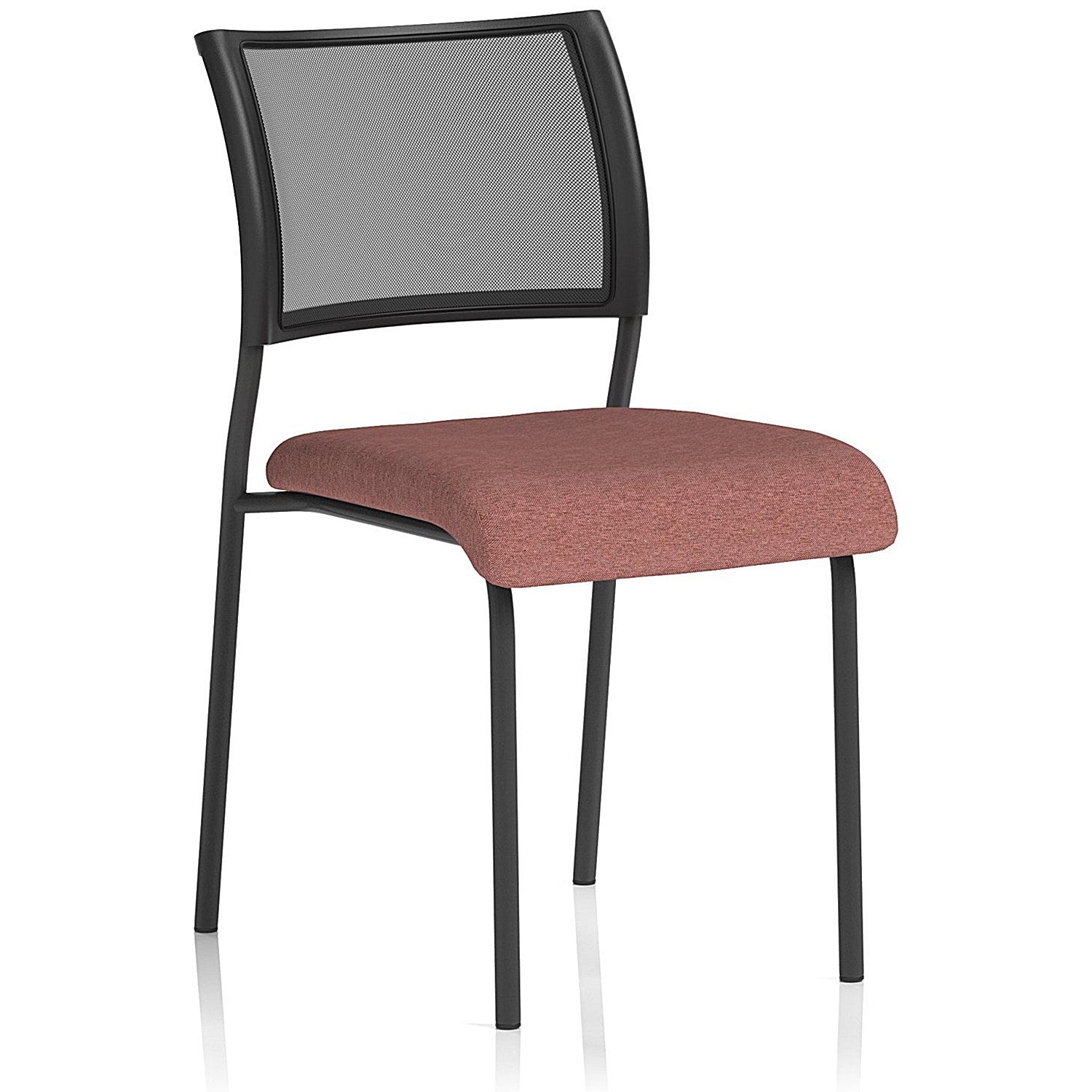 Brunswick Black Frame Mesh Back Chair, Rivet Forge Easy2Order : KCUP2405