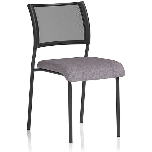 Brunswick Black Frame Mesh Back Chair, Rivet Fuse Easy2Order : KCUP2406