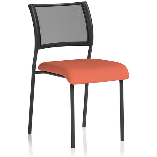 Brunswick Black Frame Mesh Back Chair, Quest Crab Easy2Order : KCUP2409