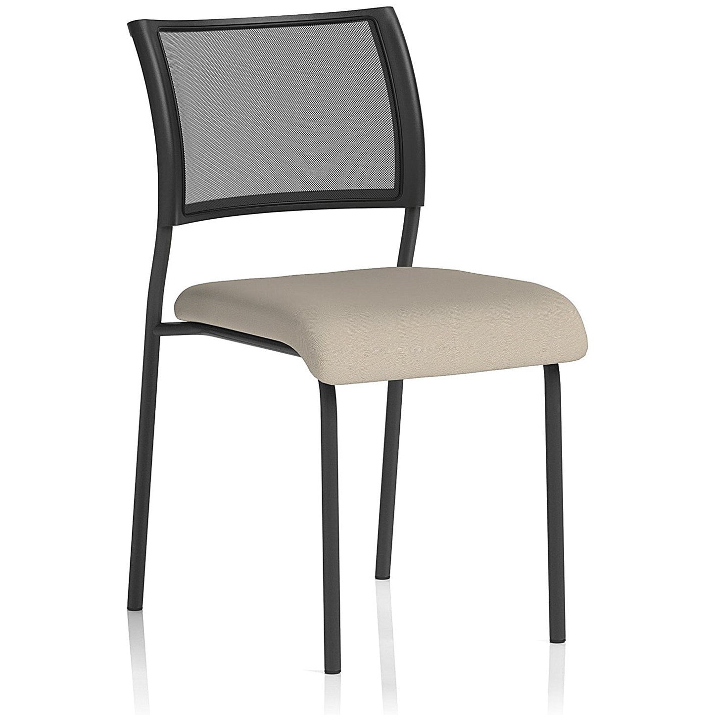 Brunswick Black Frame Mesh Back Chair, Quest Salt Easy2Order : KCUP2413