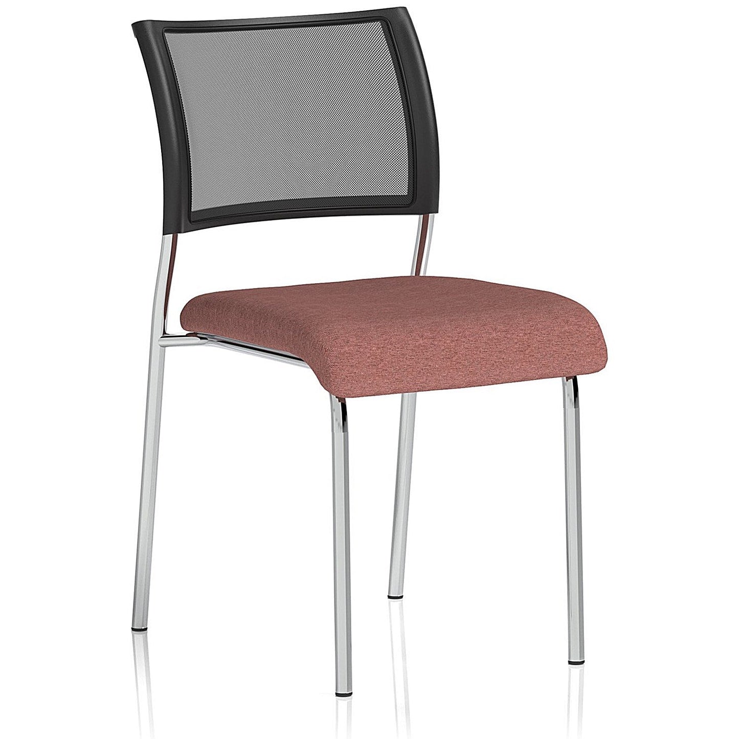 Brunswick Chrome Frame Mesh Back Chair, Rivet Forge Easy2Order : KCUP2429