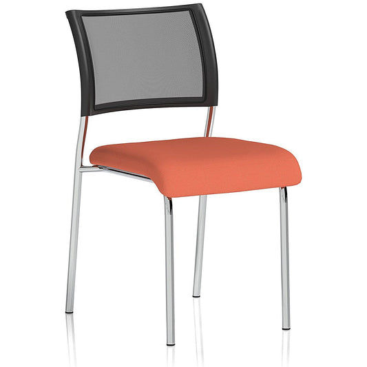Brunswick Chrome Frame Mesh Back Chair, Quest Crab Easy2Order : KCUP2433