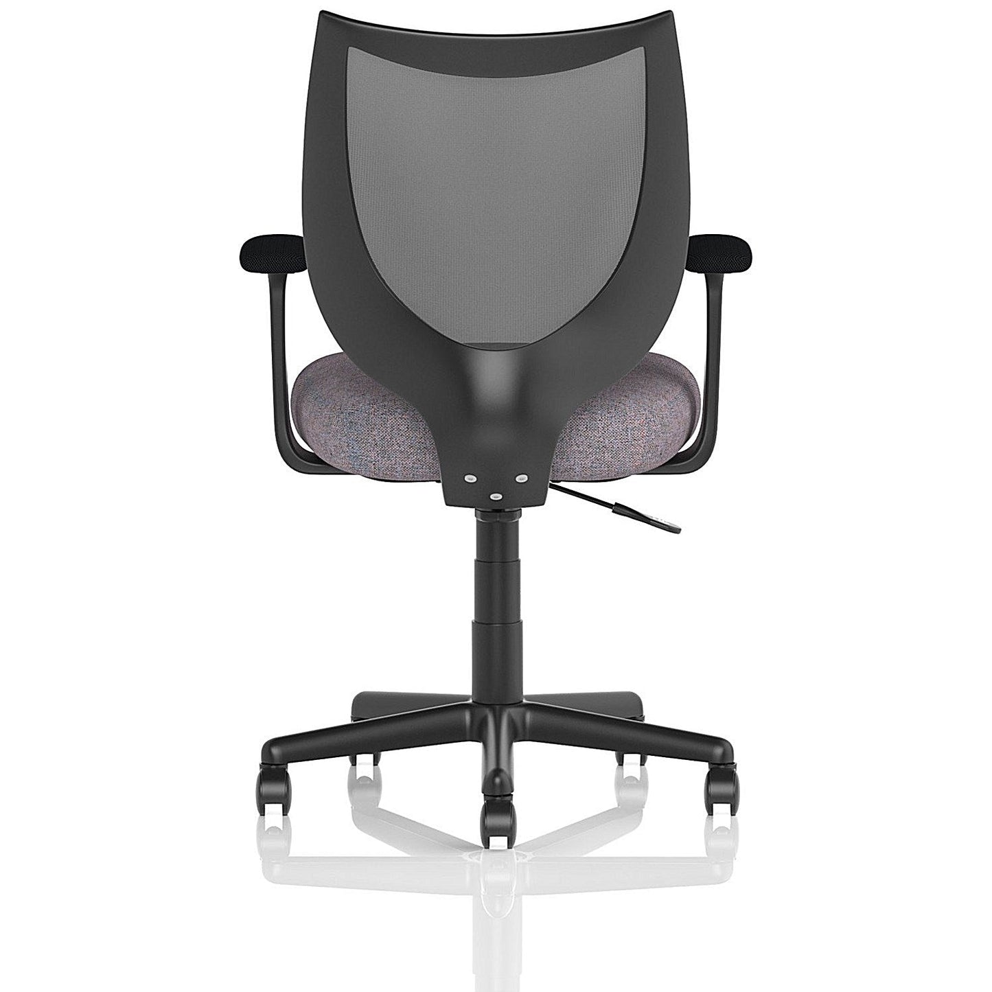 Camden Mesh Back Chair, Fixed Height Arms, Rivet Fuse