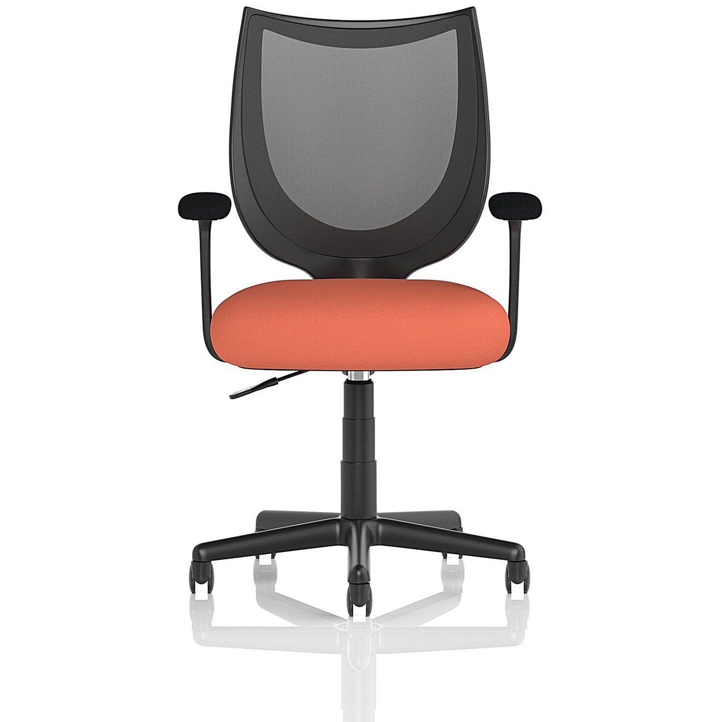 Camden Mesh Back Chair, Fixed Height Arms, Quest Crab