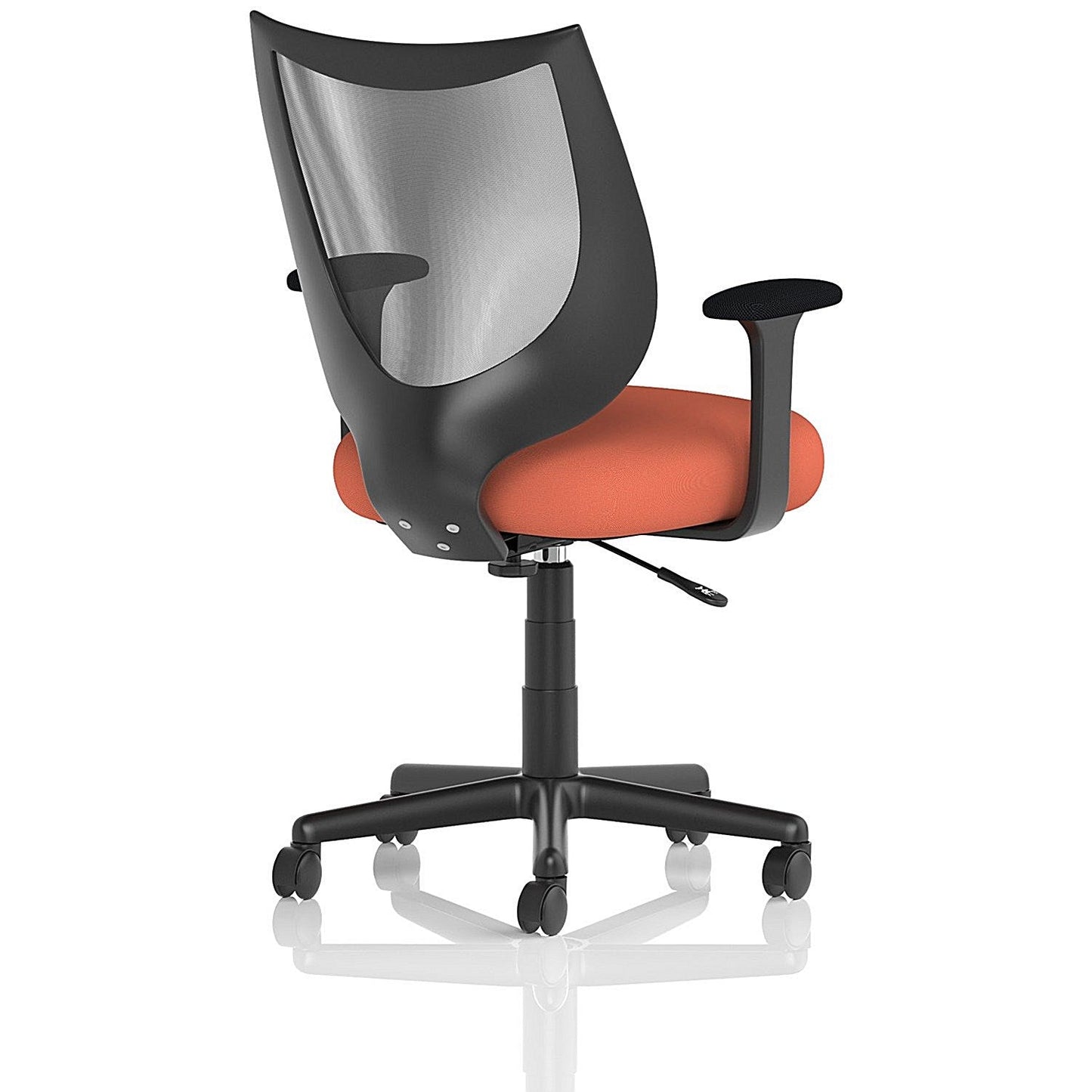 Camden Mesh Back Chair, Fixed Height Arms, Quest Crab