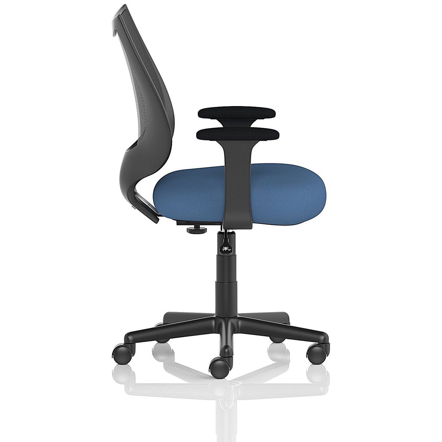 Camden Mesh Back Chair, Fixed Height Arms, Quest Limpet