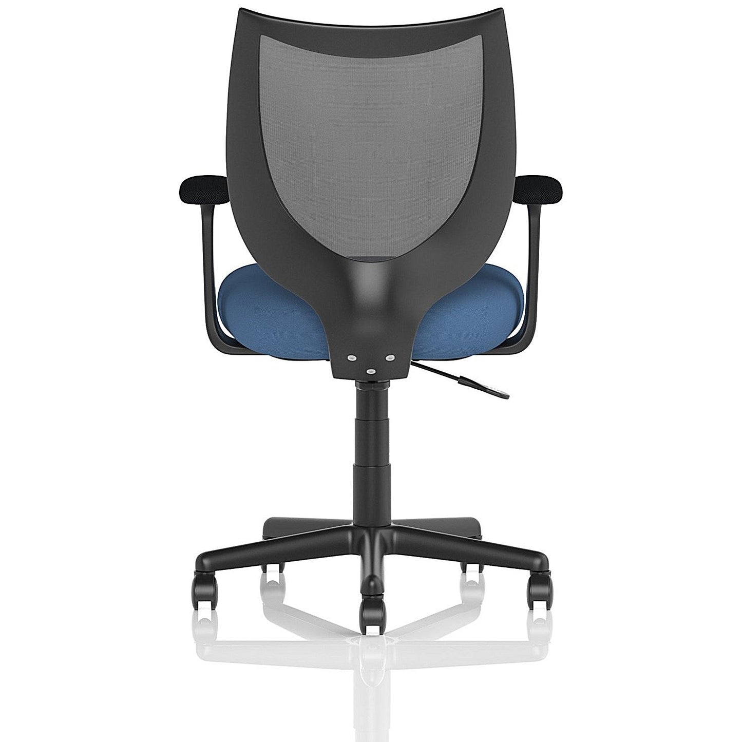Camden Mesh Back Chair, Fixed Height Arms, Quest Limpet