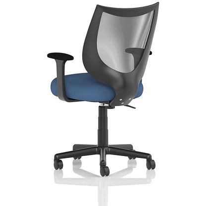 Camden Mesh Back Chair, Fixed Height Arms, Quest Limpet Easy2Order : KCUP2591