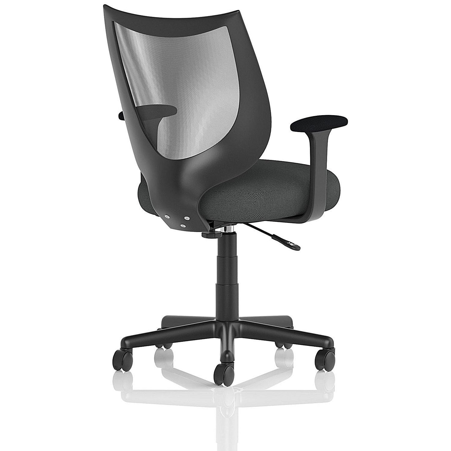 Camden Mesh Back Chair, Fixed Height Arms, Quest Mussel