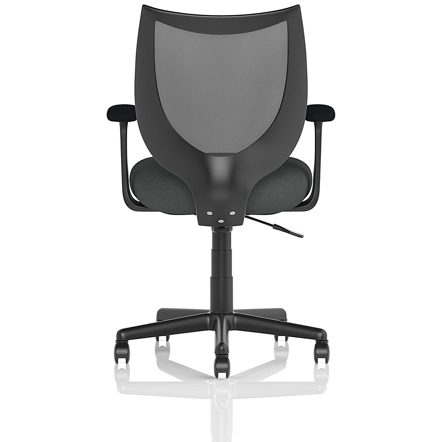 Camden Mesh Back Chair, Fixed Height Arms, Quest Mussel
