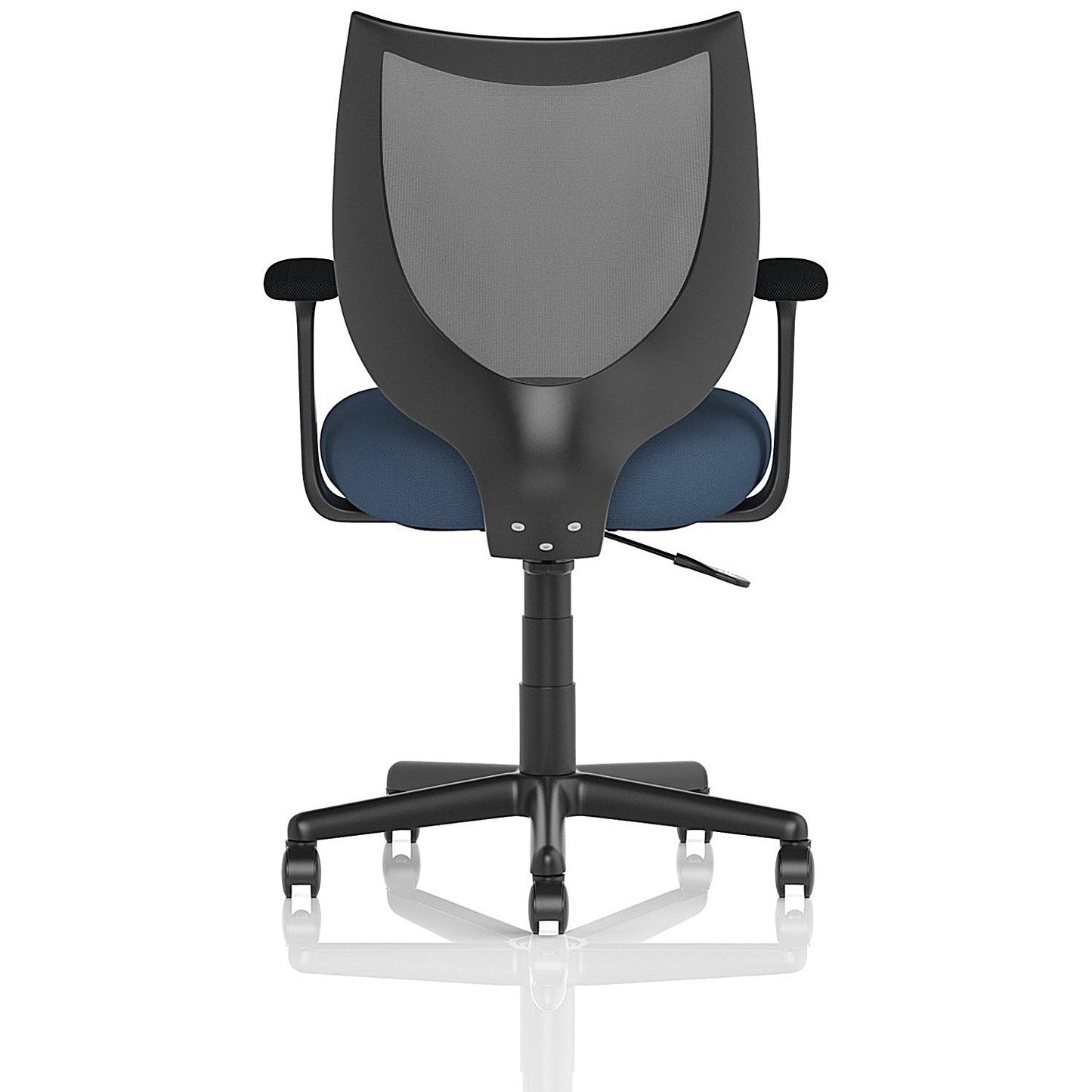Camden Mesh Back Chair, Fixed Height Arms, Quest Whelk