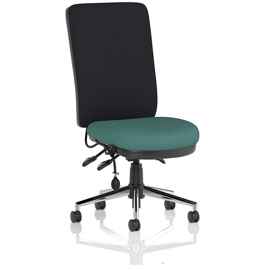 Chiro High Black Back Chair, Quest Kelp Easy2Order : KCUP2614