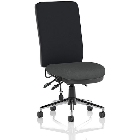 Chiro High Black Back Chair, Quest Mussel Easy2Order : KCUP2616