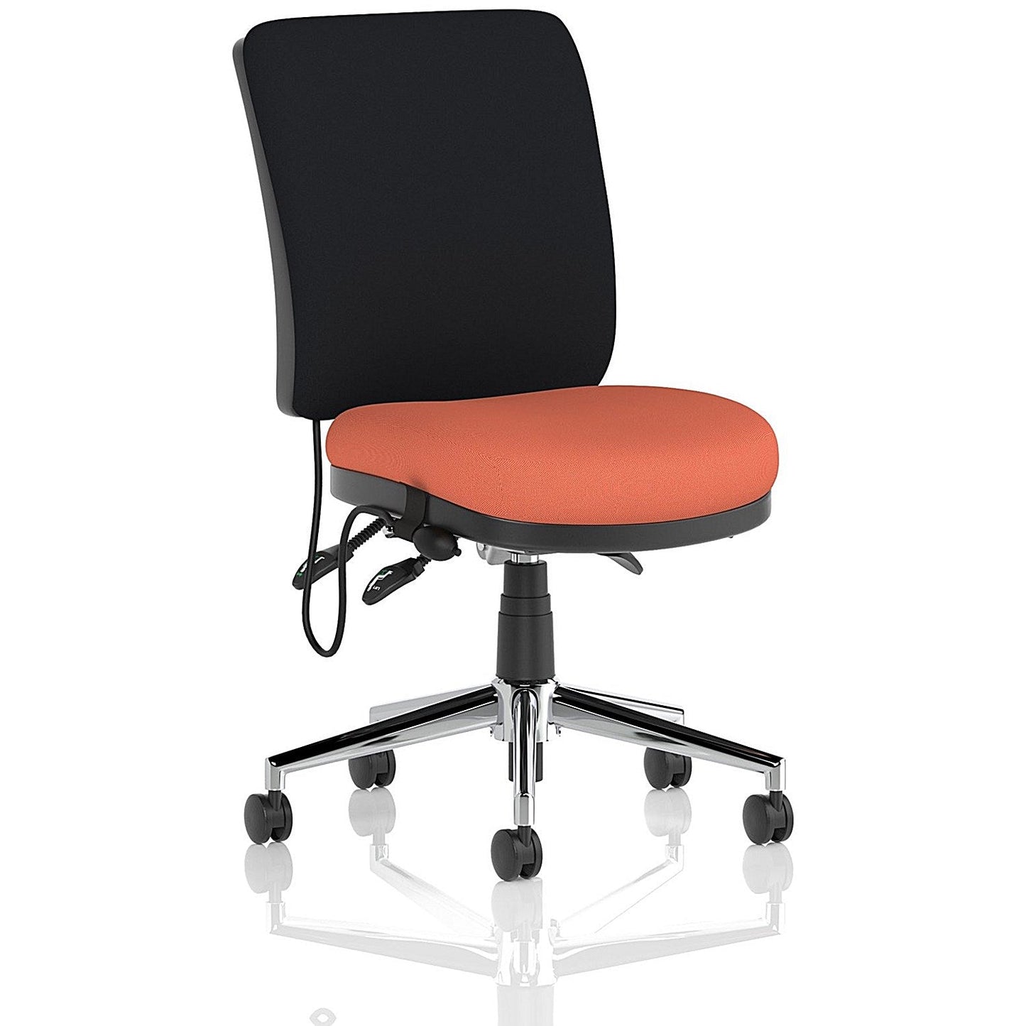 Chiro Medium Black Back Chair, Quest Crab Easy2Order : KCUP2685